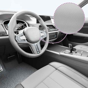 vidaXL 4D Automobilio plėvelės, 2vnt., sidabrinės, 100x150cm+50x150cm