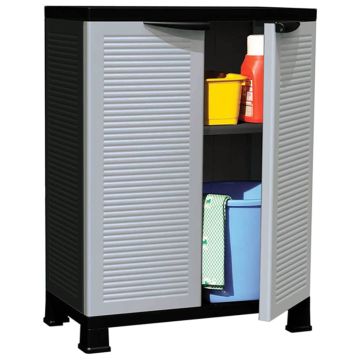 vidaXL Plastikinė spintelė, 68x39x92cm