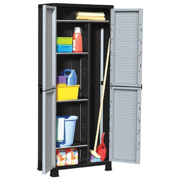 vidaXL Plastikinė spintelė, 68x39x171,5cm