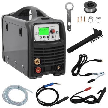 vidaXL Suvirinimo aparatas, MIG/MMA/TIG Lift suvirinimo režimai, 200A