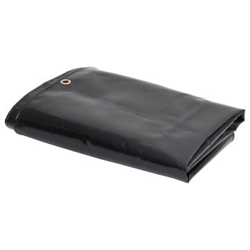 vidaXL Tentas, juodos spalvos, 3x4m, 650g/m²