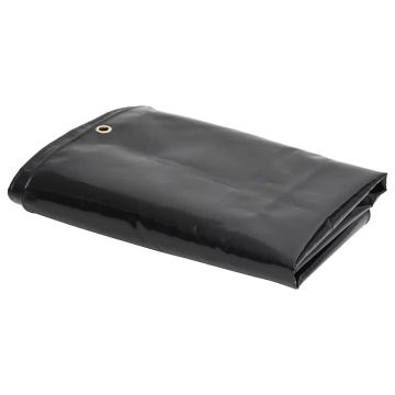 vidaXL Tentas, juodos spalvos, 3,5x2,5m, 650g/m²