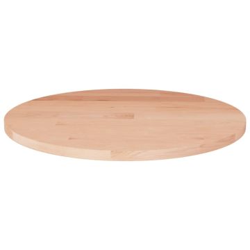 vidaXL Stalviršis, 30x1,5cm, neapdorotas ąžuolo medienos masyvas