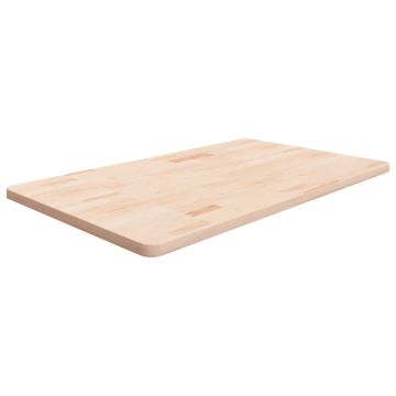 vidaXL Vonios kambario stalviršis, 100x60x2,5cm, medienos masyvas