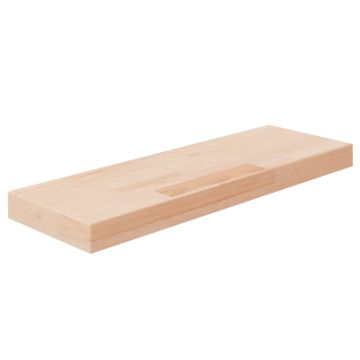 vidaXL Lentyna, 60x20x4cm, neapdorotas ąžuolo medienos masyvas