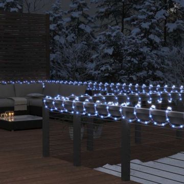 vidaXL LED juosta su 1200 šaltos baltos spalvos LED, 50m, PVC