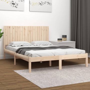 vidaXL Lovos rėmas, 180x200cm, medienos masyvas, itin didelis