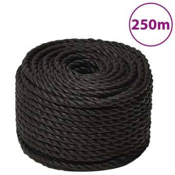vidaXL Darbo virvė, 16mm, 250m, polipropilenas