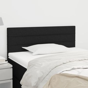 vidaXL Galvūgalis, juodos spalvos, 80x5x78/88cm, audinys