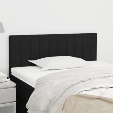 vidaXL Galvūgalis, juodos spalvos, 80x5x78/88cm, audinys