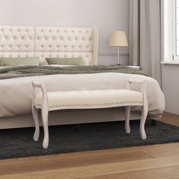 vidaXL Suoliukas, 110x45x60cm, linas