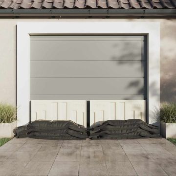 vidaXL Smėlio maišai, 50vnt., tamsiai žali, 103x25cm, HDPE