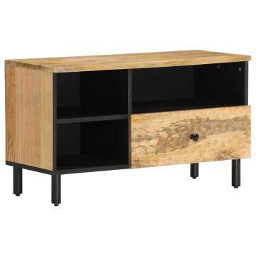 vidaXL Televizoriaus spintelė, 80x33x46cm, mango medienos masyvas