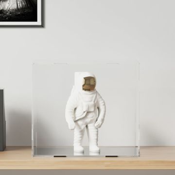 vidaXL Vitrina, permatoma, 40x36x35 cm, akrilas