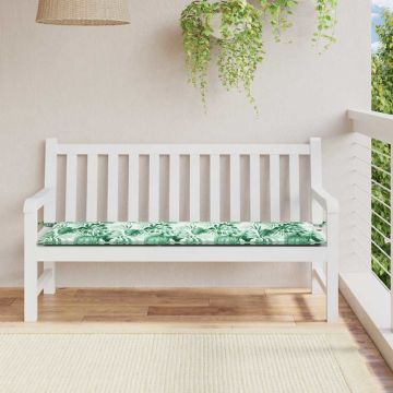 vidaXL Suolo kilimėlis Lapų raštas 200 x 50 x 3 cm Oksfordo audinys