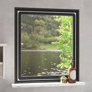 vidaXL Magnetinis tinklelis nuo vabzdžių langams, baltas, 130x150cm