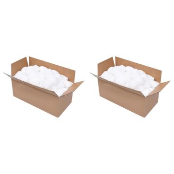 vidaXL Kamuoliukai baseino filtrui, 1400g, PE