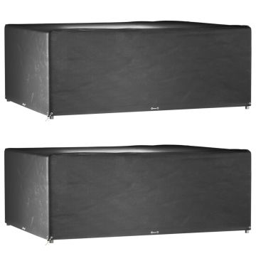 vidaXL Sodo baldų uždangalai, 2vnt., 278x204x105cm, 16 kilpučių