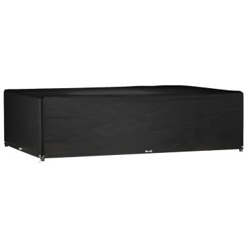 vidaXL Sodo baldų uždangalas, 325x205x90cm, 16 kilpučių, stačiakampis