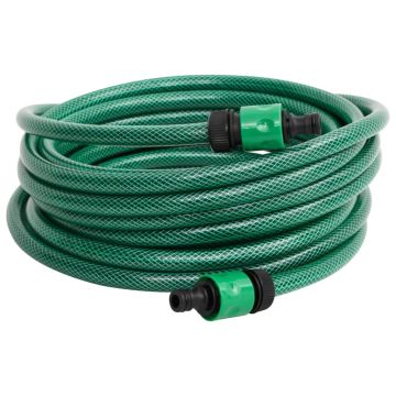 vidaXL Baseino žarna, žalios spalvos, 100m, PVC