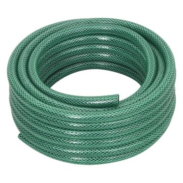 vidaXL Sodo žarna, žalios spalvos, 0,5", 20m, PVC