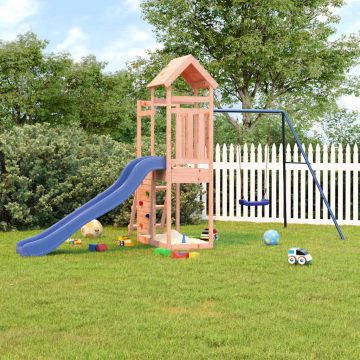 vidaXL Lauko žaidimų aikštelės komplektas, douglas eglės masyvas