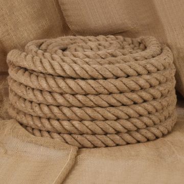 vidaXL Džiuto virvė, 10 m ilgio, 60 mm storio