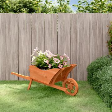 vidaXL Lovelis karutis, 128x45,5x43cm, eglės medienos masyvas