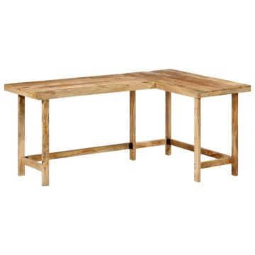 vidaXL Rašomasis stalas 165x110x75 cm Masyvo medžio mango