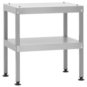 vidaXL Stalas krosniai-rūkyklai, 40x28x44,5cm, galvanizuotas plienas