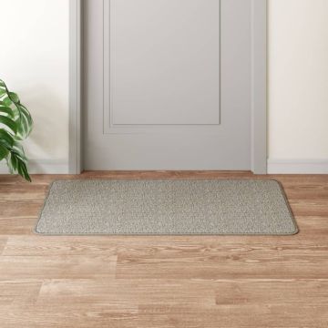 vidaXL Kilimas-takelis, platina, 50x100cm, sizalio imitacija
