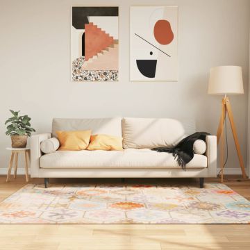 vidaXL Kilimas, spalvotas, 160x230cm, neslystantis, plaunamas
