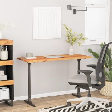 vidaXL Rašomojo stalo stalviršis, 110x60x2,5cm, akacijos masyvas