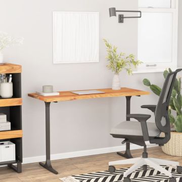 vidaXL Rašomojo stalo stalviršis, 120x60x2,5cm, akacijos masyvas