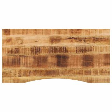 vidaXL Rašomojo stalo stalviršis su linkiu, 120x50x2,5 cm, mango
