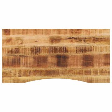 vidaXL Rašomojo stalo stalviršis su linkiu, 140x50x2,5 cm, mango