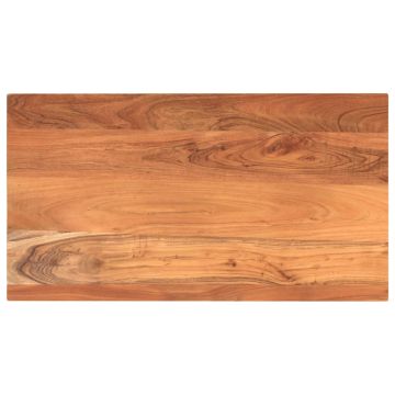 vidaXL Stalviršis, 120x60x3,8cm, akacijos masyvas, stačiakampis