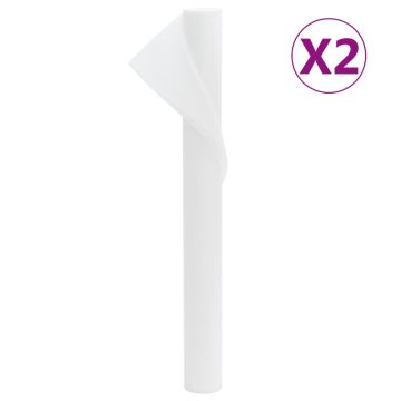 vidaXL Uždangalai augalams, 2 ritiniai, 10x1,6m, 70g/m²