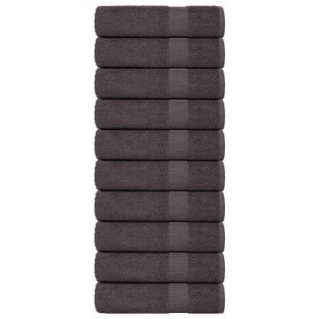 vidaXL Rankšluosčiai, FROGN, 10 vnt., antracito spalvos, 100x150 cm, 360 g/m²