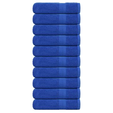 vidaXL Rankšluosčiai, FROGN, 10 vnt., mėlyni, 50x100 cm, 360 g/m²