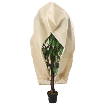 vidaXL Uždangalas augalams su užtrauktuku, 2,36x2m, 70g/m²