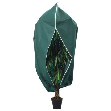 vidaXL Uždangalas augalams su užtrauktuku, 2,36x2m, 70g/m²