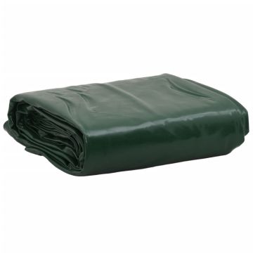 vidaXL Tentas, žalios spalvos, 2,5x4,5m, 650g/m²