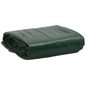 vidaXL Tentas, žalios spalvos, 5x5m, 650g/m²
