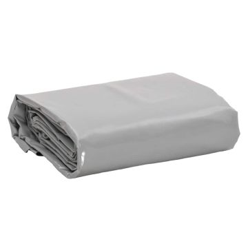 vidaXL Tentas, pilkos spalvos, 3x4m, 650g/m²
