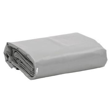 vidaXL Tentas, pilkos spalvos, 1,5x2m, 650g/m²