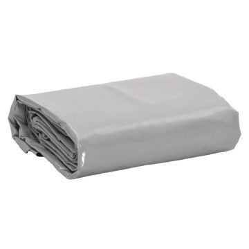 vidaXL Tentas, pilkos spalvos, 5x5m, 650g/m²