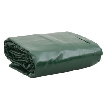 vidaXL Tentas, žalios spalvos, 4x4m, 650g/m²