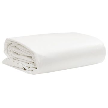vidaXL Tentas, baltos spalvos, 3x4m, 650g/m²
