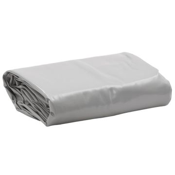 vidaXL Tentas, pilkos spalvos, 2,6m skersmens, 650g/m²